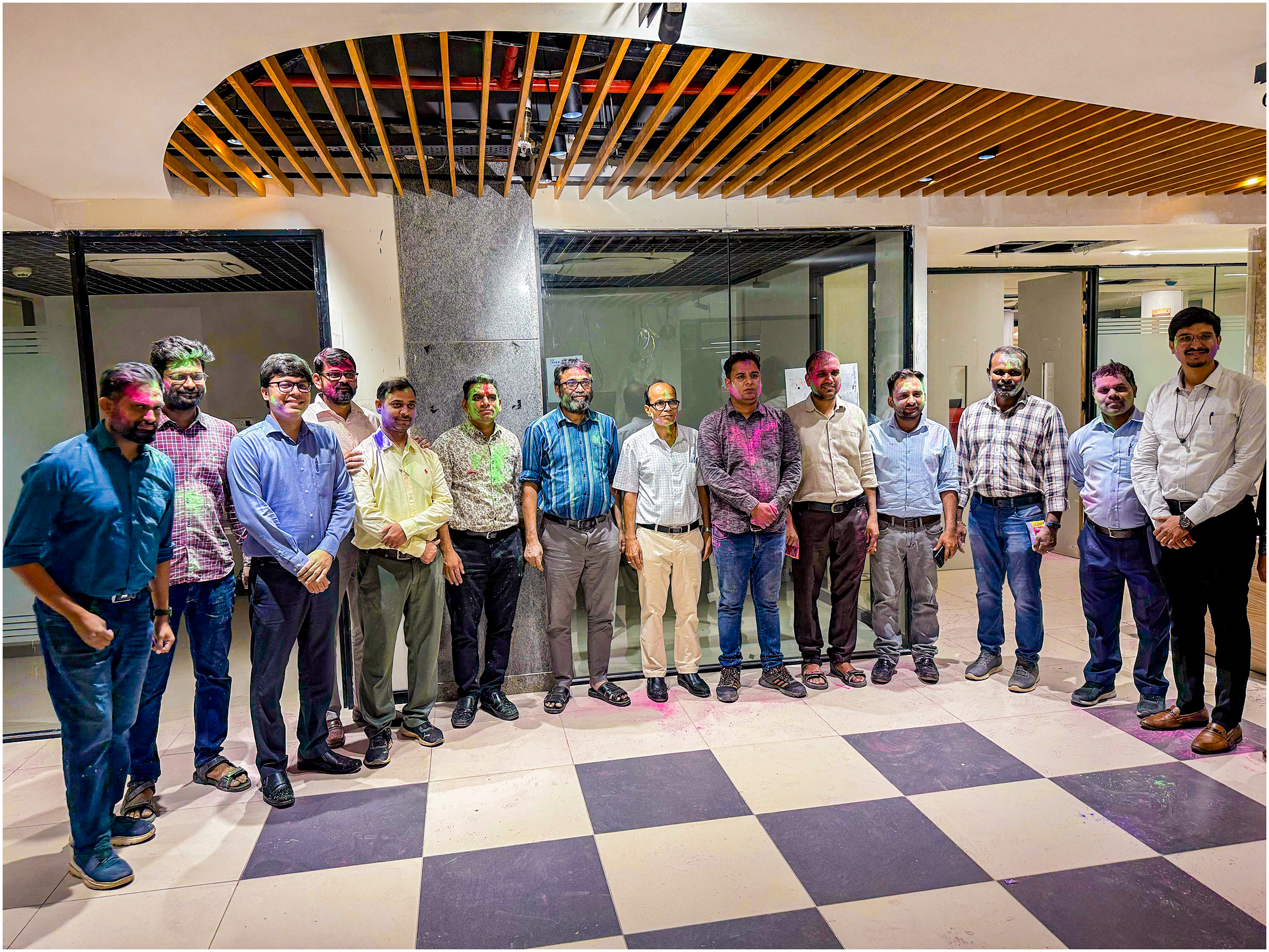 NHSRCLના સાઇટ ઓફિસોમાં હોળી ઉત્સવ